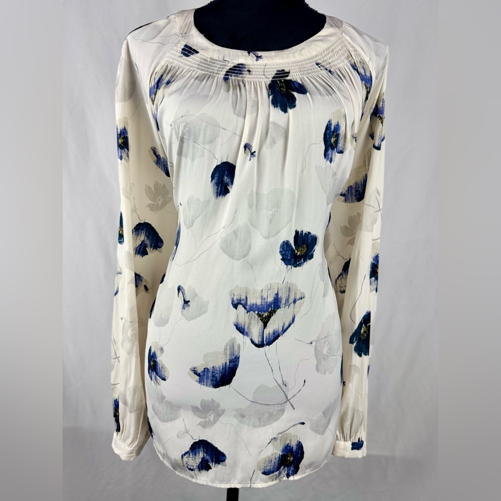 Ava & Viv Floral Long Sleeve Blouse - Picture 1 of 6